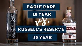 Eagle Rare vs Russell's Reserve 10 Year BLIND BOURBON REVIEW | Is Eagle Rare REALLY THAT SPECIAL!?