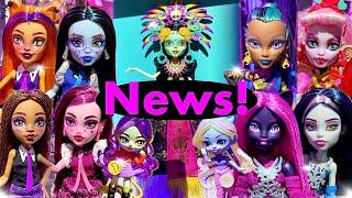 MONSTER HIGH| 2025 NEWS️| Buried Secrets SERIES 2, Howliday SKELITA, G3 Core Nefera & MORE!! 