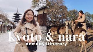 JAPAN vlog: Kyoto & Nara 1-DAY itinerary + best Tonkatsu + fastest mochi pounders | Momma Myra May