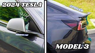 Upgrading The Look Of My 2024 Tesla Model 3!