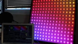 Giant LED Pixel Display