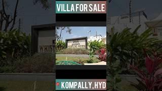 4BHK Villa For Sale in Gated Community || Kompally, Hyderabad