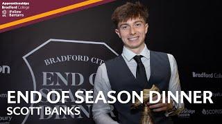 END OF SEASON DINNER: Scott Banks