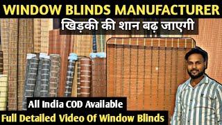 Cheapest Window Blinds in Delhi | Window Blinds | Window Blinds Design | Window Blinds Installation