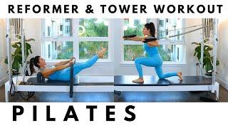 47 Min Balanced Body Allegro 2 Reformer & Tower of Power Intermediate Full Body Workout