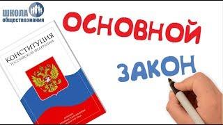 Конституция Российской Федерации  Школа обществознания 9 класс