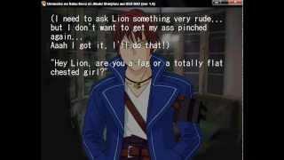 Umineko USO DA! Lion Ushiromiya "Rude questions"