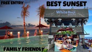 REVIEW WHITE ROCK BEACH CLUB PANTAI MELASTI UNGASAN BALI