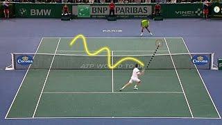 When Serve and Volley Clashes with Raw Power in Tennis (Llodra & Del Potro)