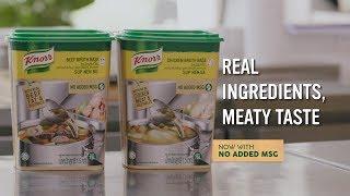 Gives Dishes A Deliciously Meaty Taste | Knorr Beef, Chicken, and Pork Broth Base