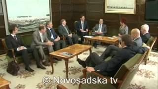 Novosadska TV  Belorusi u poseti APV