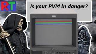 Save your Sony CRT from certain death! Red Green Blue screen line fix!