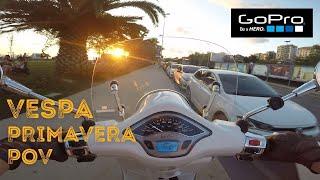 City Ride on Vespa  | Coastal Road Journey 