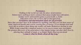 The Power of Positive (Thinking)_Persistence_The Founder Movie Speech