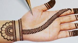 Easy Stylish Front hand Mehndi Design | Simple Mehndi design designs | mehandi design 2024