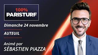 Pronostic PMU quinté et R1 - 100% ParisTurf du Dimanche 24 novembre à Auteuil