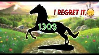 I SPENT 130$ ON A BREYER MODEL HORSE