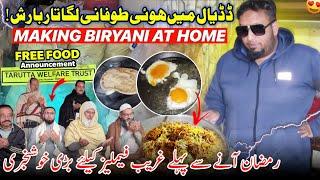 Good News For Needy Families in Dadyal Before Ramzan  Dangerous Rain In Dadyal || Family Vlog