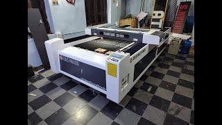 K TECH CNC 8X4  CO2 LASER // LASER CUTTING MACHINE // LASER ENGRAVING MACHINE//