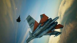 Ace Combat 7 | ACE Difficulty S-Rank | Mission 18 | Mihaly vs. Mihaly