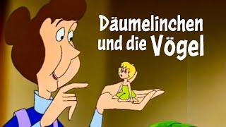 Däumelinchen und die Vögel (Zeichentrickfilm in voller Länge, ganzen Film kostenlos, Animation)