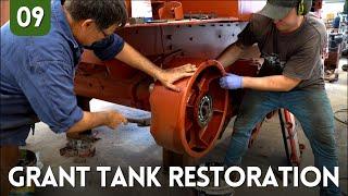 WORKSHOP WEDNESDAY: Testing GRANT TANK suspension components and idler wheel disassembly