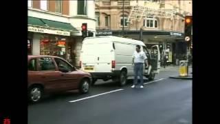 Trigger Happy TV. White van man Roadrage scene.