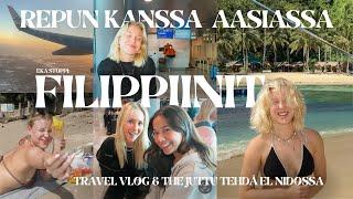 LENNETÄÄN 37H FILIPPIINEILLE - tähtiä ja takaiskuja & island hopping ~ repun kanssa aasiassa #1