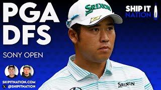 PGA DFS | Sony Open | January 7, 2025 | DraftKings DFS Picks, Plays and Process