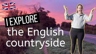 American explores the beautiful English countryside // learn with me!