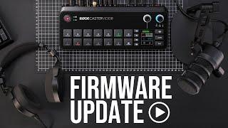 RØDECaster Video Firmware Update: Introducing Switch To, Scene Audio and More