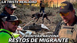 Frontera Arizona Restos De Hermano Migrante La Triste Realidad @AVENTURASDELOESTE