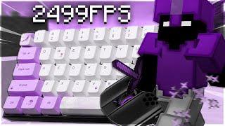 Smooth 1500FPS Thocky Keyboard and Mouse Sounds ASMR [Hypixel Bedwars]