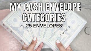 Explaining My Cash Envelope Categories | Sinking Funds | Cash Envelope System