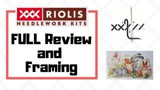 What I learned while working on a Riolis X-Stitch - Full Review and Framing