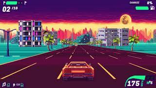 80s Overdrive PC - Night City - Game Play