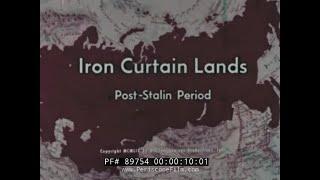 " IRON CURTAIN LANDS "  1959 POST-STALIN ERA SOVIET UNION & EASTERN EUROPE  EDUCATIONAL FILM  89754