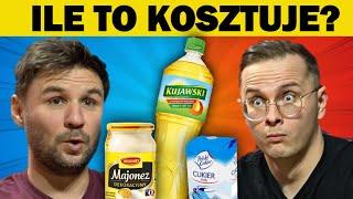 CZY WIESZ ILE KOSZTUJĄ TE PRODUKTY?! WIELKI TEST NA WIEDZĘ