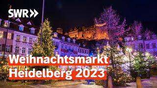 Heidelberg an Weihnachten – eine Reise wert: Bratäpfel, Glühwein, Geschenke | SWR Treffpunkt