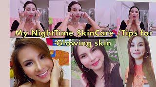 My NightTime skinCare Routine|Tips for Glowing Skin|Bmoc19 Brent