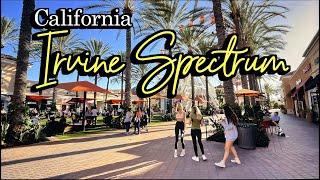 Irvine Spectrum Center Walk  Irvine, California, USA. Walking Tour & Travel Guide, [4K HDR]