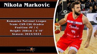 Nikola Markovic 2022/2023 Romanian League Highlights