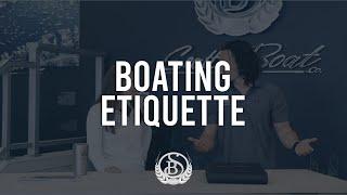 Boating Etiquette with Seattle Boat Co.