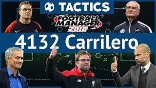 QuickGuides -  How to make a 4132 With Carrileros  on Football Manager 2018