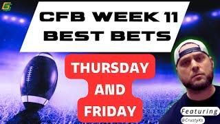 College Football Best Bets, Picks & Analysis WEEK 11 | 11/7/24 | Tuesday & Wednesday CFB Picks