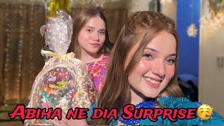 ABIHA NEY DIYA SURPRISE| AGAIN GRAND DAWAT⭐️| MUSHKIL SEY CURLS KIYEH JALTE JALTE BACHAY