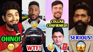 YouTuber Had to say SORRY for this HUGE MISTAKE! | MrBeast T-Series COLLAB, Samay Raina, MKBHD |