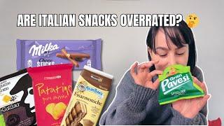 ITALIAN SNACKS TASTE TEST - Sardinian snacks and new products