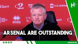 OUTSTANDING TEAM | Wilder left wowed after Arsenal humbling | Sheffield Utd 0-6 Arsenal