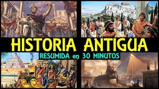 Toda la HISTORIA ANTIGUA resumida en 30 minutos: Mesopotamia, Egipto, Grecia y Roma